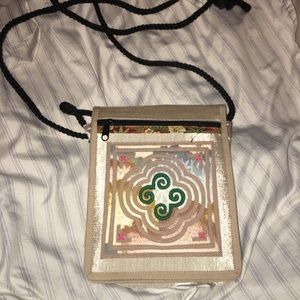 Handmade organizer crossbody